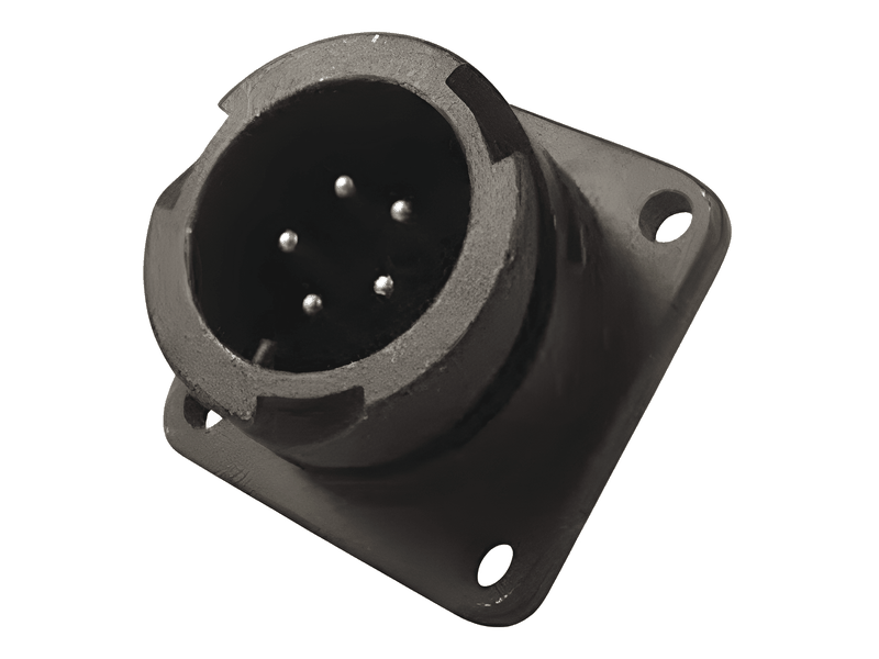 CA3102E-14S-5PB Circular Connector 5 Pole Female Flange Mount