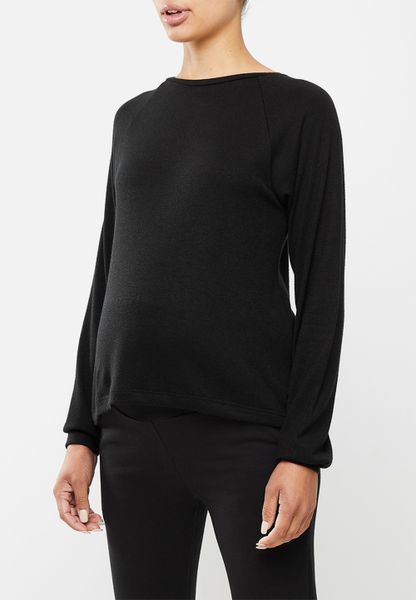Women's Superbalist Soft ls Reglan Tee - Black