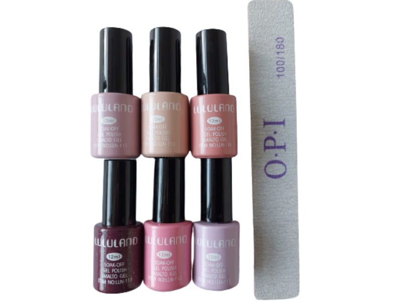 UV LED GEL Nail Polish - Shades of Pastels