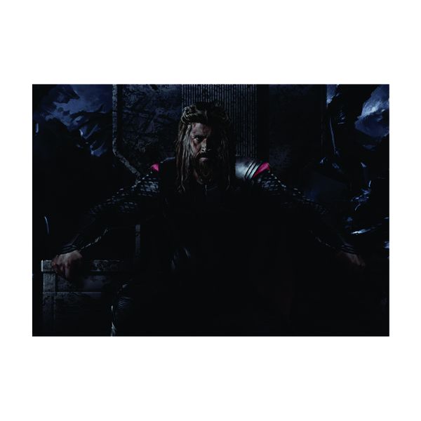 Thor on the Throne - A1 poster