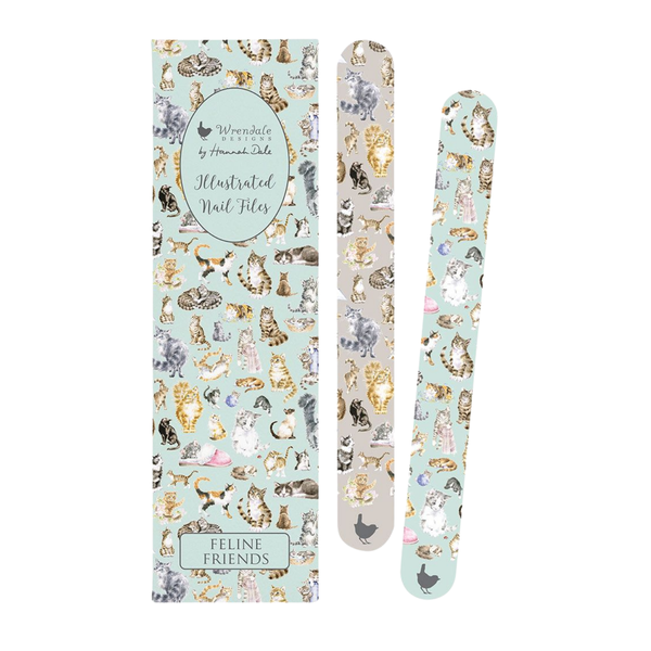 Nail File Set "Feline Friends" - Cats