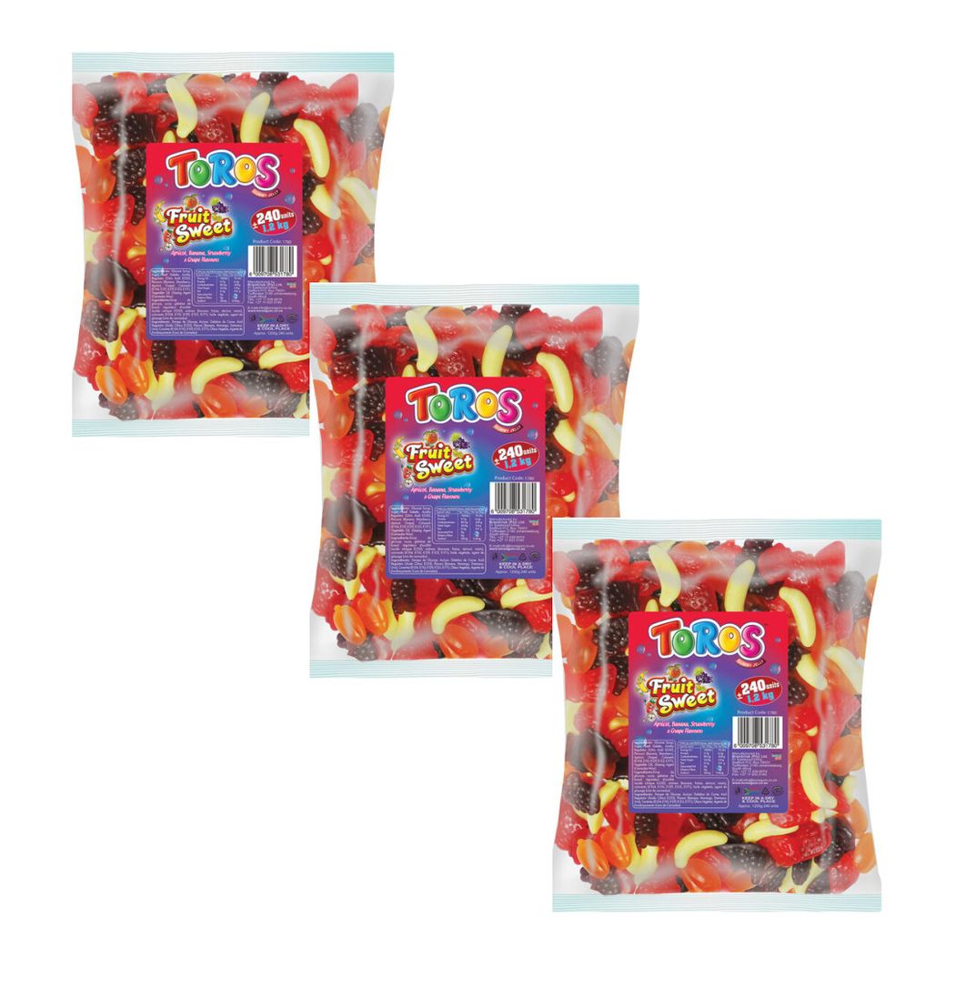 Torros Fruit Sweets Gummies 240 Pieces x 3 Packs | Shop Today. Get it ...