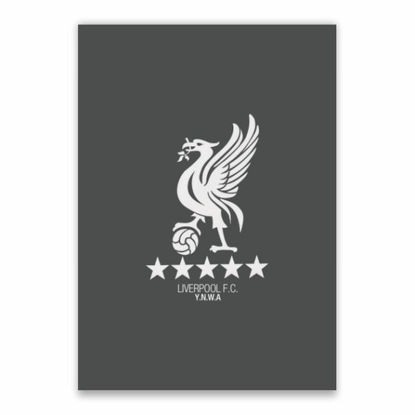 Liverpool FC YNWA Grey Poster - A1