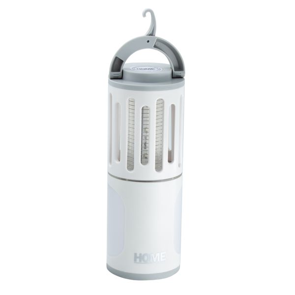Home Quip 3-in-1 USB Rechargeable Insect Killer Grid Torch, Lantern