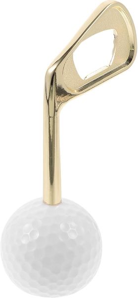 Gold Golf Metal Beer Bottle Opener Parties Home Use