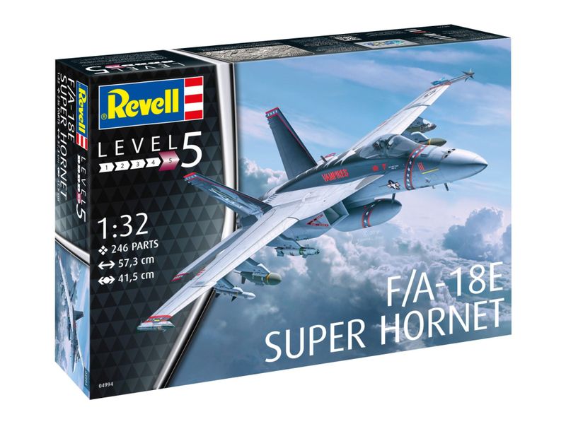 Revell 1/32 F/A-18E Super Hornet Plane Plastic Model Kit