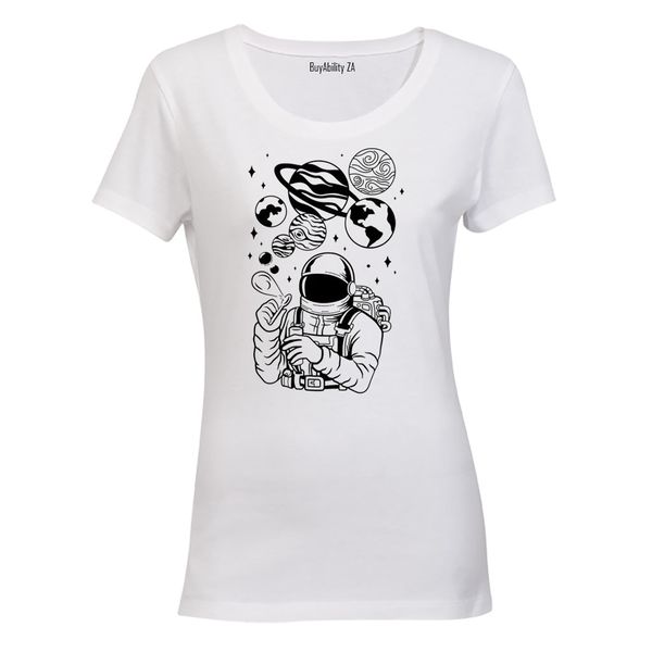 Astronaut Bubble - Ladies - T-Shirt