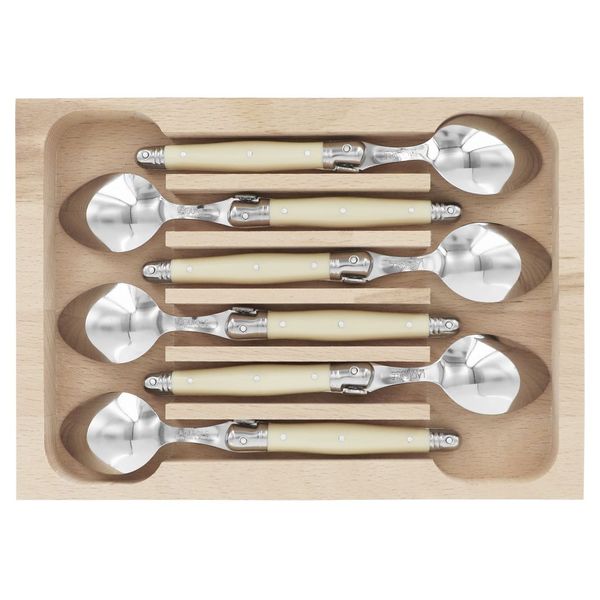 André Verdier Laguiole Teaspoon Set - 6 Piece
