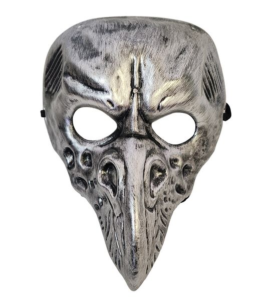 Halloween Dress Up Mask - Bird Face Mask With Elastic Strap