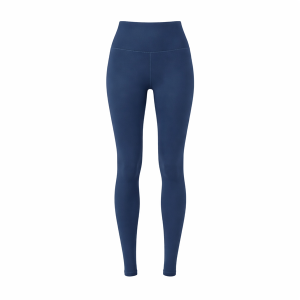 High Waist Yoga Pants - XL - Blue