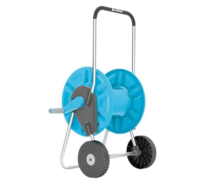 Hose Cart Aluplus- Black/Blue 12 mm 45m