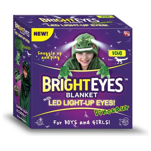 Bright Eyes Blanket with Led Lights - For Kids
