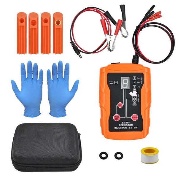 Universal Fuel Injector Tester and Cleaner Tool Kit 8 Pulse Modes