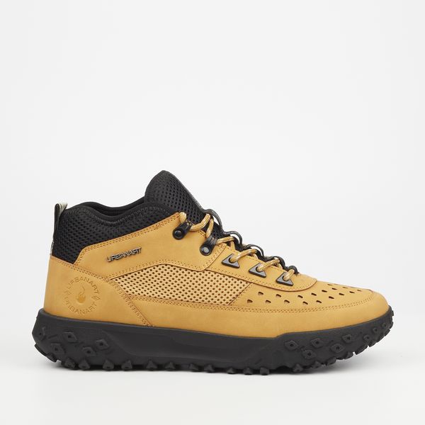 Urbanart Men's Tan Round Toe Tpr Sole Boots image