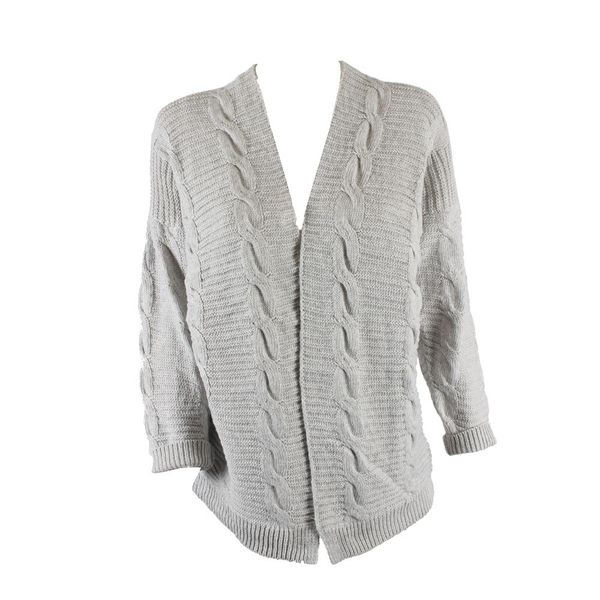 Blackcherry Grey Pattern Cardigan