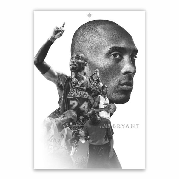 Kobe And Gianna Bryant Poster - A1