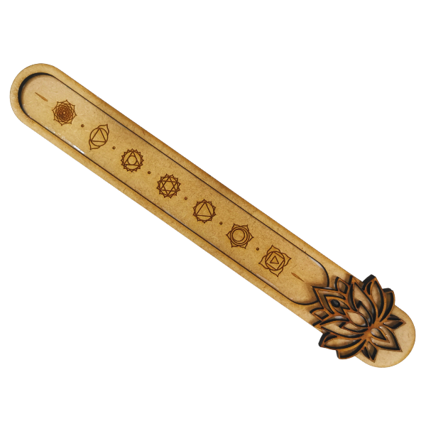 Lotus and Chakras Incense Holder