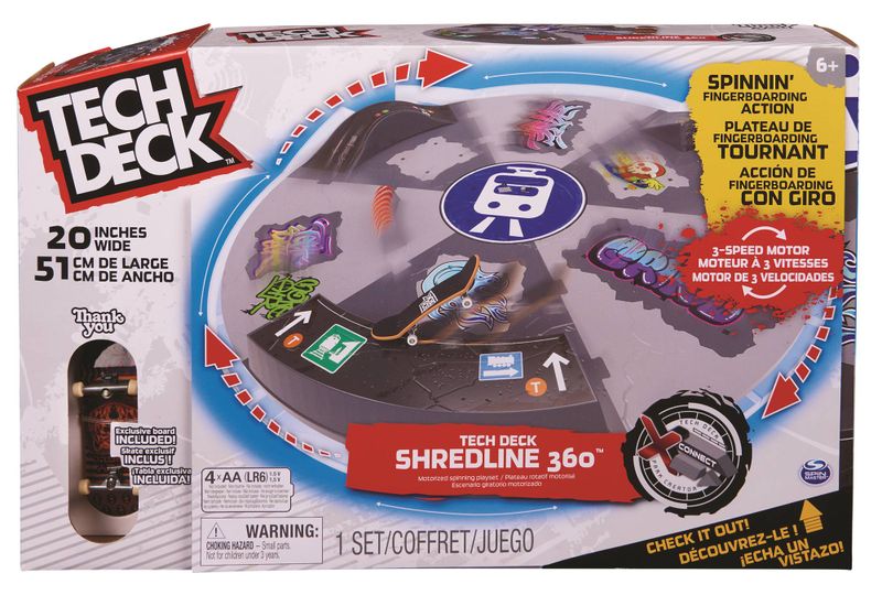 Tech Deck Shredline 360 (Turntable)