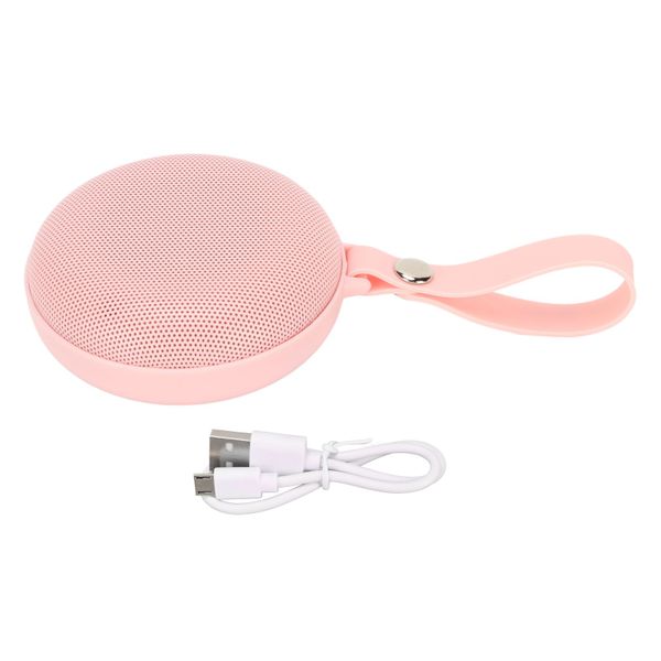 Mini Bluetooth Speaker Clear IPX4 Waterproof Portable Outdoor Wireless Pink
