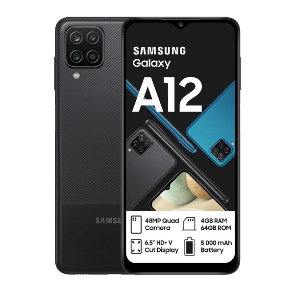 Samsung Galaxy A12 64GB Single Sim - Black