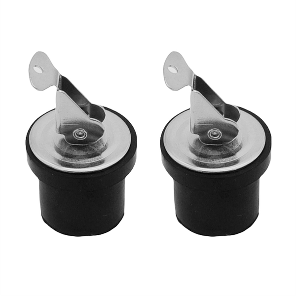 Compression Drain Plug Screw Type Rubber Seal 2PCS