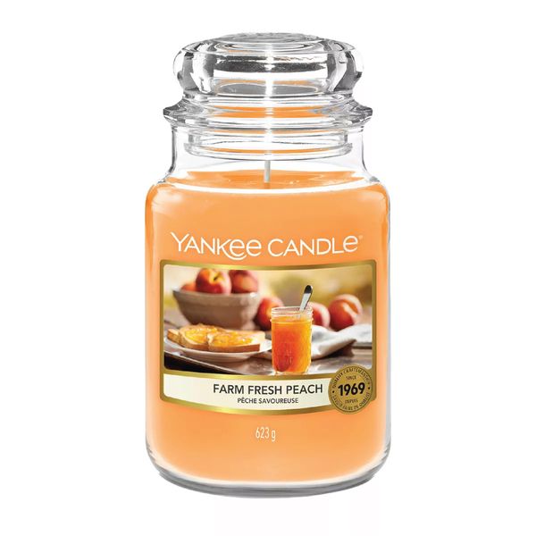 Yankee Candle Original - Farm Fresh Peach - Classic Large