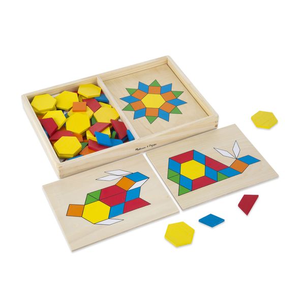 Melissa &amp; Doug Pattern Blocks and Boards