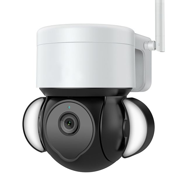 Security Camera Floodlight Camera Wired 5MP WIFI IP65 Waterproof Outdoor