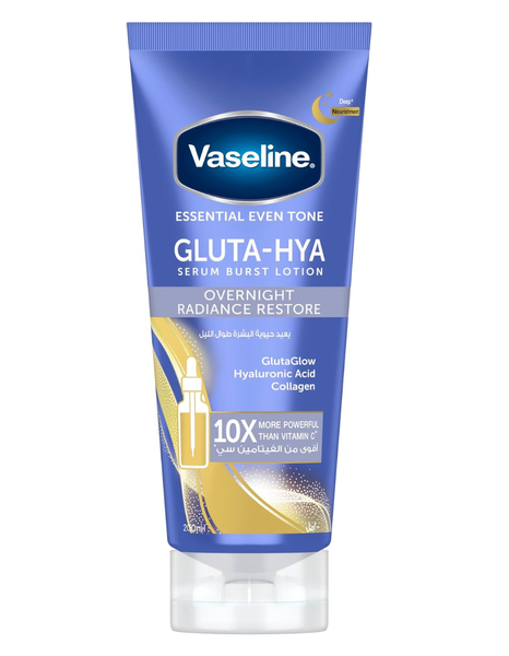 Vaseline Gluta-Hya Overnight Radiance Restore Serum Burst Lotion 200ml