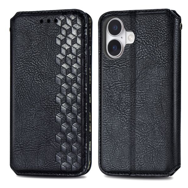 Flip Case Compatible With iPhone 16 Magnetic Wallet Cover