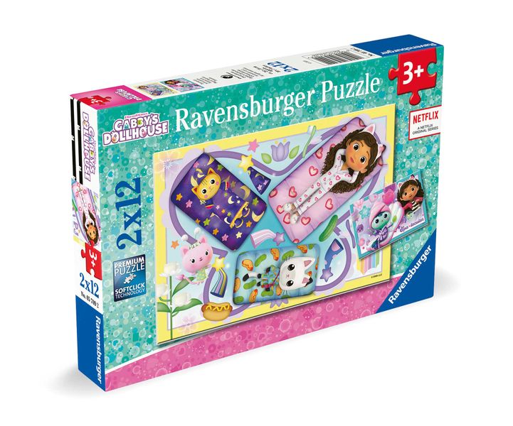Ravensburger 2x12Piece Gabbys Dollhouse