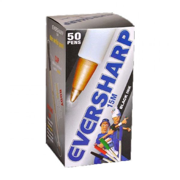 Eversharp 15m Black Ink Pens (50)