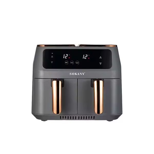 Dual-Zone Air Fryer Oven Multifunctional Home Cooker