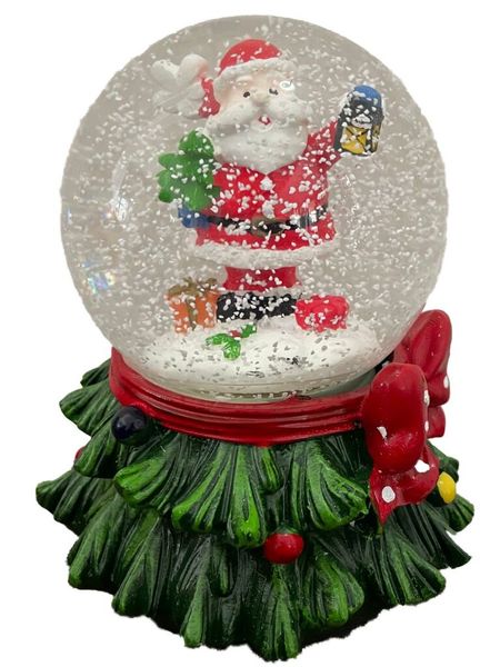 Classic Traditional Christmas Snow Globe Decoration