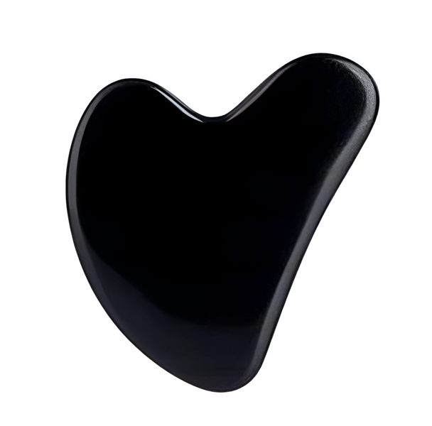 Superior Plastic Gua Sha Scraping Tool (Black)