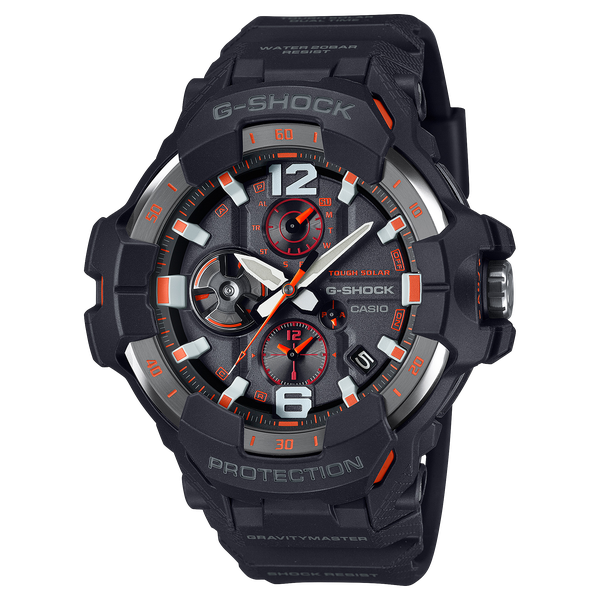 G-Shock Mens 200m Bluetooth Solar Gravitymaster - GR-B300-1A4DR