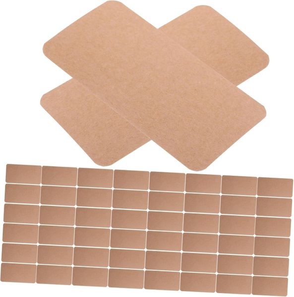 Double sided Blank Graffiti Cards Kraft Paper for Business Creative