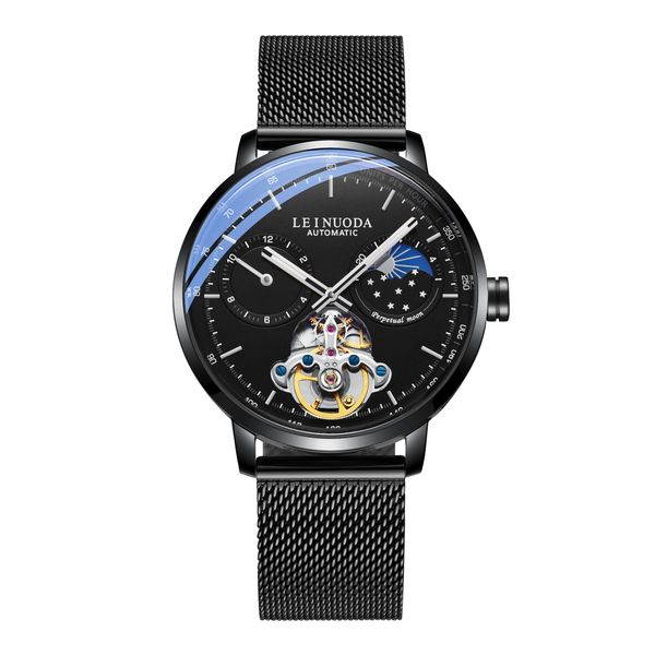 Men's mechanical watch, fully automatic European style luminous decorative
