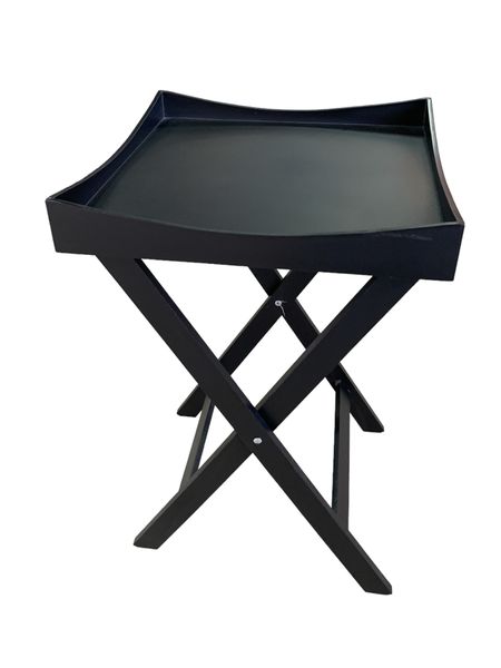 Convenient Foldable Curve B Butlers Tray 40x40x6cm