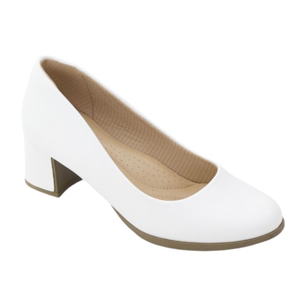Lamara Paris Women White Patent Pu image