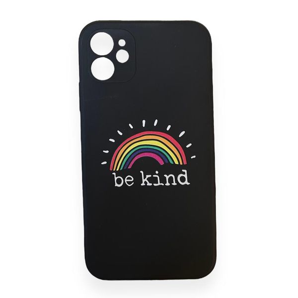 AMA Be Kind Rainbow Silicon Protective Case For iPhone 14 Pro Max