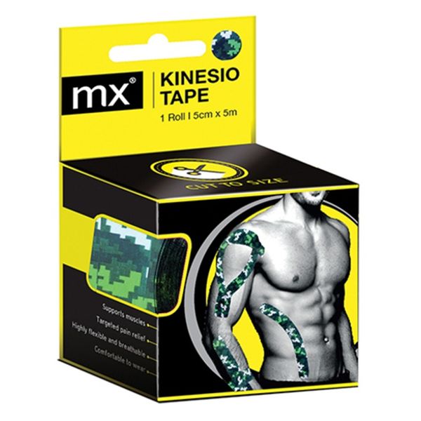 Mx - Kinesio Muscle Tape Camo 5cmx5m