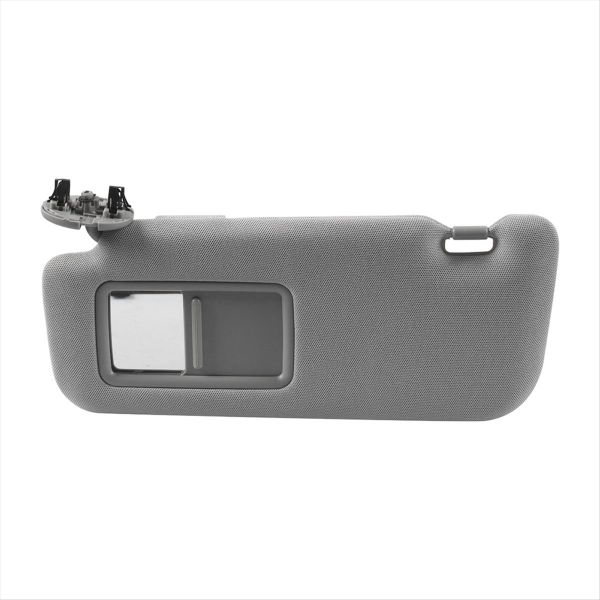 Left Driver Sun Visor W/ Mirror Gray 74320-02711-E0 Compatible with Toyota
