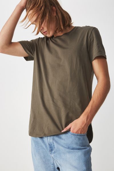 Men's Factorie Curved Hem Short Sleeve Tee - Clover