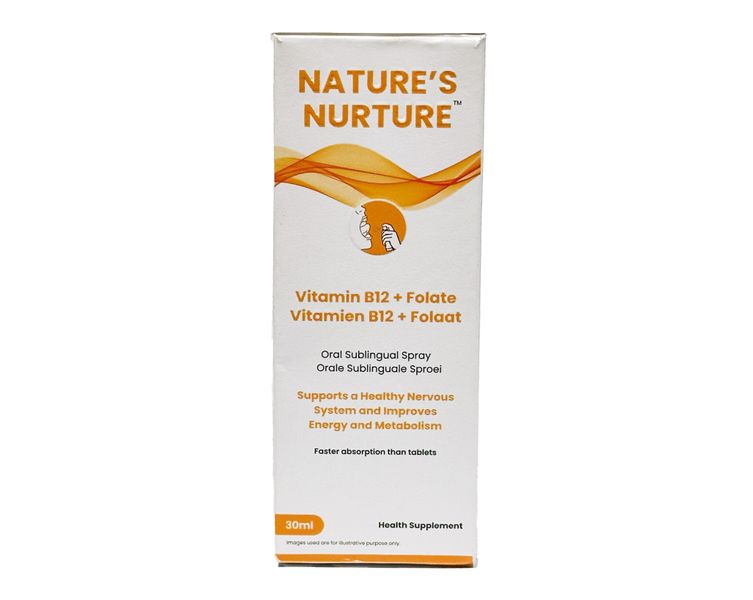 NATURE'S NURTURE Vitamin B12+ Folate