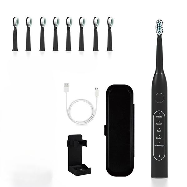 Ultrasonic Electric Toothbrush For Adults With USB Five-Speed Mode