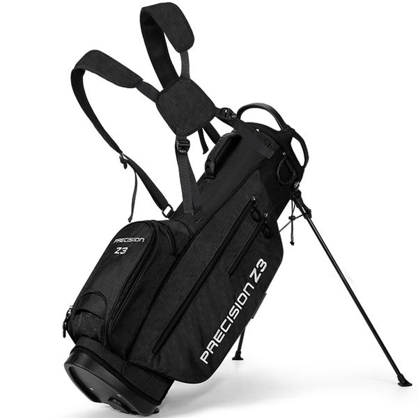 Lightweight Double Shoulder Portable Golf Club Stand Gun Bag- Holds 14 Club
