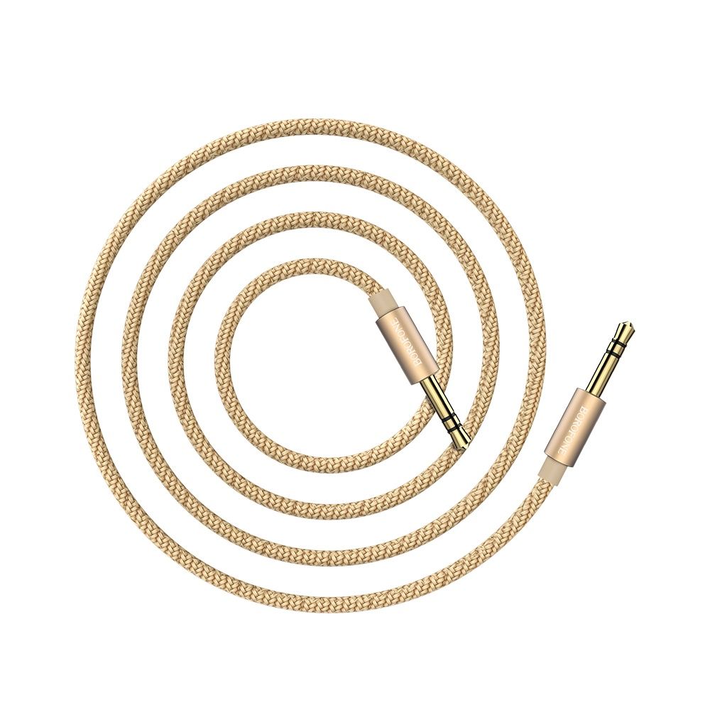 Borofone BL3 Cable AUX audio Audiolink (GOLDEN) | Shop Today. Get it ...