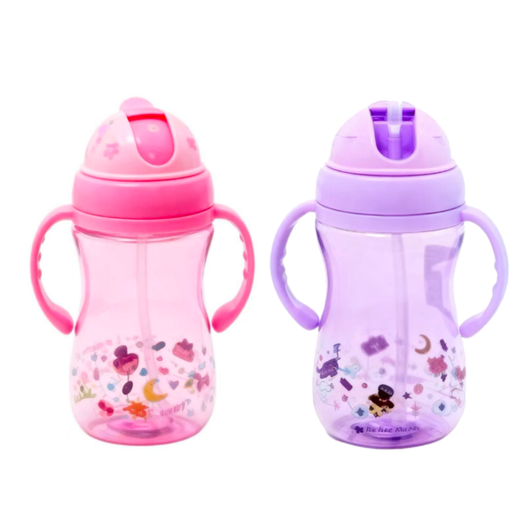 Kids Outdoor Activity Shatter Resistant Water Bottle Set - 450ml x 2