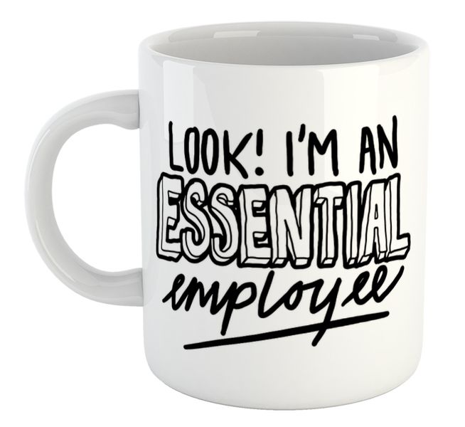 Essential Employee Coworker Colleague Work Office Gift Mug